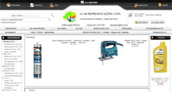Desktop Screenshot of luarrepresentacoes.com.br