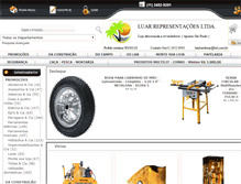 Tablet Screenshot of luarrepresentacoes.com.br